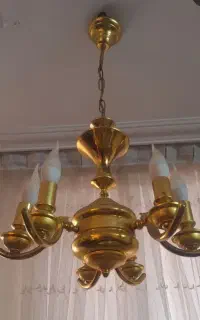 لوستر آبکاری طلا
