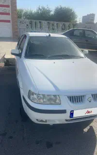 سمند مدل ۹۵بدونه رنگ درجه یک