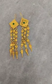 فروش فوری گوشواره طرح سنتی آویز بلند