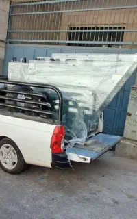 وانت خرکدار حمل شیشه