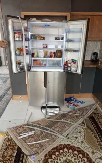 سلام تعمیرات یخچال درب منزل
