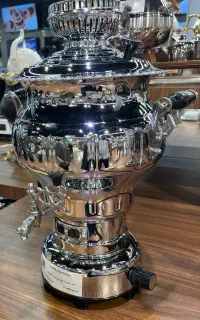 سماور گاز سوز عالی نسب کاملا نو
