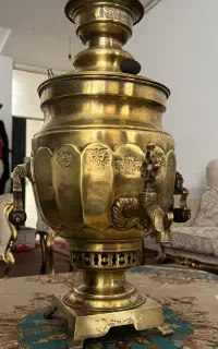 سماور‌ذغالی قدمت بالا