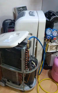 تعمیر و سرویس کولر پرتابل+گازی