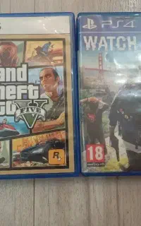 سی دی بازی gtaV و Watch dogs2