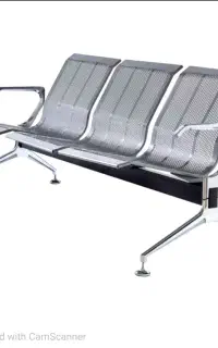 صندلی انتظار فلزی
