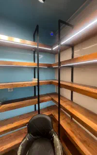 دکور مغازه و قفسه ام دی اف