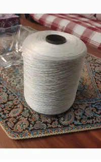 نخ ابریشم سفید جنس خوب