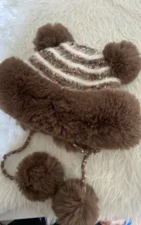 کلاه خز وارداتی نو