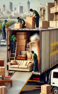 جابجایی اثاثیه منزل و تخلیه اثاثیه منزل