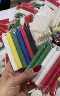 شمع قلمی و وارمر ویژه شمع تراپی و مدیتیشن