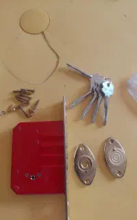قفل درب ضد سرقت برند ornek metal