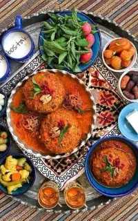 پخت انواع غذاهای سنتی و اصیل درغذا خوری بانوی شرقی