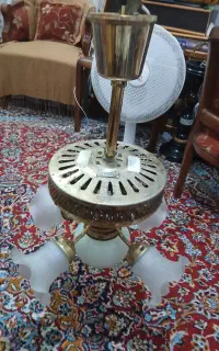 پنکه سقفی لوستر دار معیوب