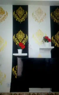 رنگ آمیزی ساختمان و اجرا طرح کاغذدیواری بارنگ