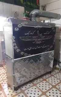 فر ساندویچی گیریل دار.مخصول فلافل.ساندویچ.جوجه