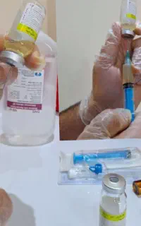 تزریقات  سرم و آمپول  پانسمان  در منزل