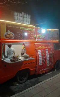 فست فود سیار آماده بکار با تمامی لوازم