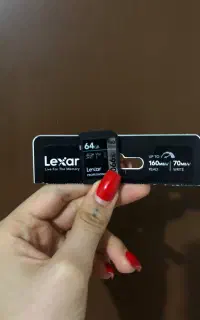 کارت حافظه  lexar professional لکسار 64گیگ