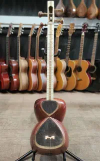 تار مهر شمس چوب توت و گردو گالری موسیقی آرتیا