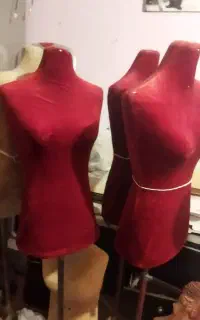 مانکن نیم تنه مخمل