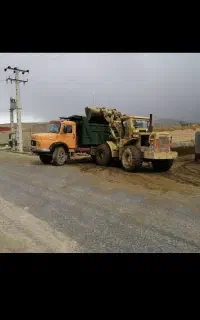 کار لودر و کمپرسی