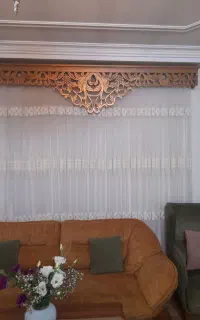 فروش ۲عدد پرده همراه با قاب پرده