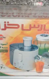 آبمیوه گیری سه کاره پارس خزر ویتافروت پارچ شیشه ای