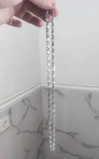 گردنبند نقره در حد نو