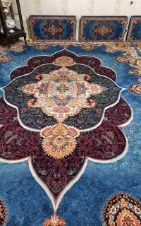 3 تخته فرش زاگرس با ۶ پشتی و یه جفت شنل رایگان