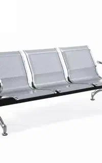 صندلی انتظار فلزی ۳ نفره شفق مناسب