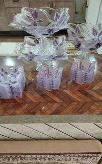 فروش ظروف شیشه ای 12نفره