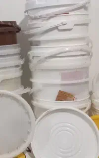 سطل پلاستیکی دست دوم