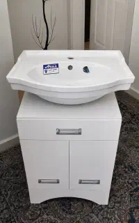 روشویی کابینتی PVC نو و استفاده‌نشده برند ارس