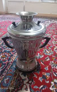 سماور برقی برنجی نو 5 لیتری