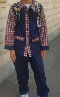 لباس فرم مدرسه پانزده خرداد بیدستان