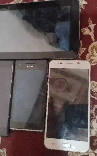 samsung.. soni.. lenovo چندتا گوشی خاموش