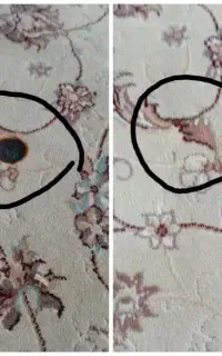 تعمیر رفوگری سوختگی فرش دستباف وماشینی درمنزل