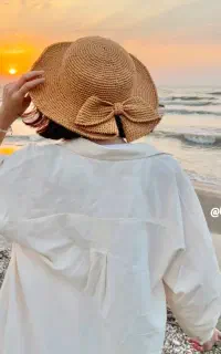 کلاه ساحلی پاپیونی