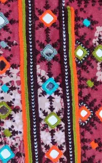 آینه مربع میدوزم