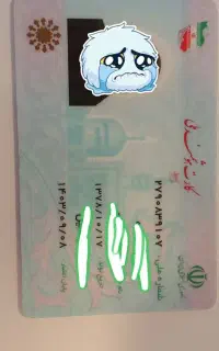 کارت ملی گمشده