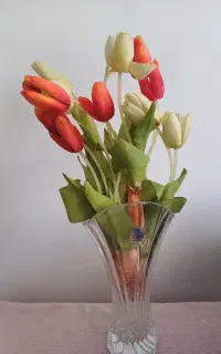 گل مصنوعی لاله