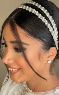 تل  اکسسوری مو ریسه گردنبند تاج