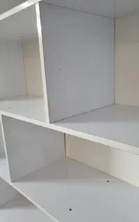 دو عدد قفسه کتابخانه ام دی اف