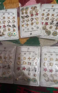 گوشواره میخی رنگ ثابت حراج