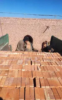 تولید تیغه 13-10 آجر سفال ده سوراخ