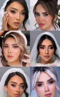 میکاپ حرفه ای عروس و همراه