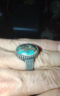 انگشتر نقره ای