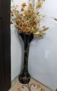 گلدان یک متری همراه باگل