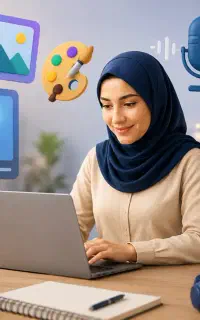 دوره پیشرفته آموزش هوش مصنوعی ویژه تولید محتوا